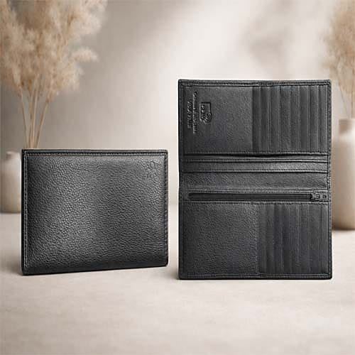 Portafoglio Lungo in Pelle Firenze Executive