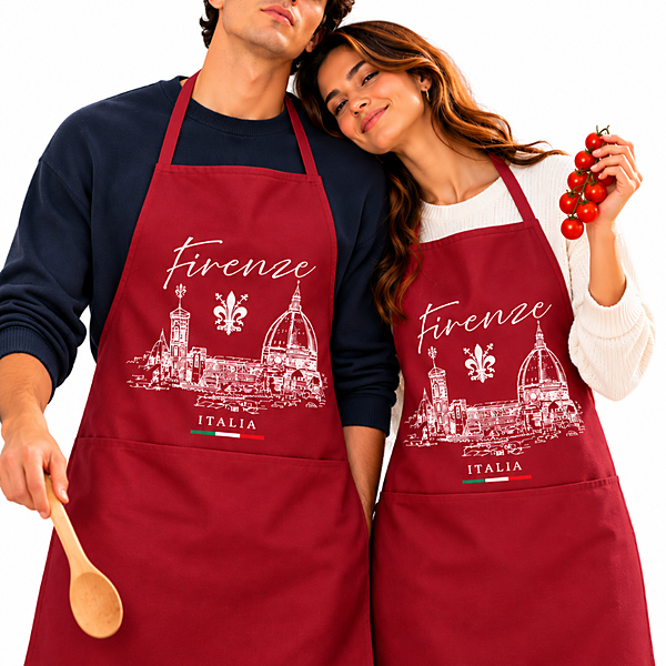 Firenze Italia Grembiule da Chef Premium