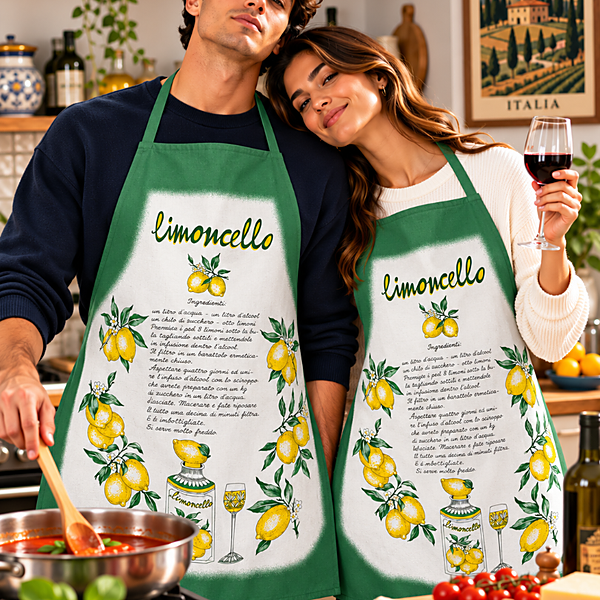 Grembiule da cucina al Limoncello Toscano