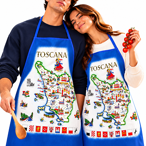 Grembiule da Cucina Premium Heritage Toscana Italiano