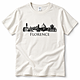 Maglietta Grafica Skyline di Firenze