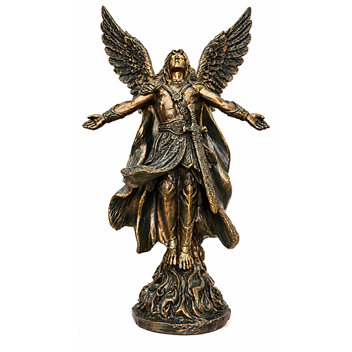 Scultura Angelo Alato - Design Maestoso
