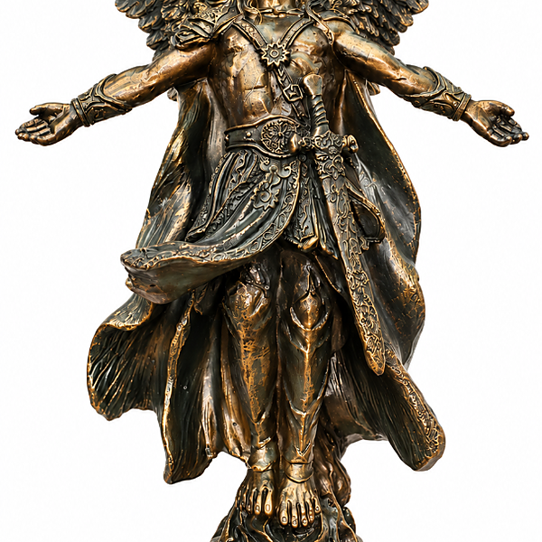 Scultura Angelo Alato - Design Maestoso