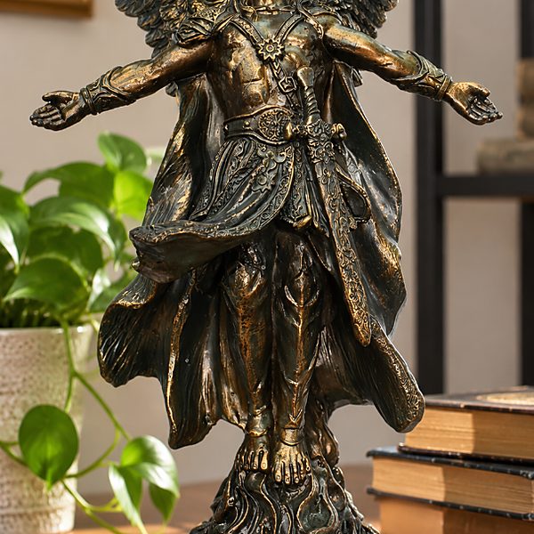 Scultura Angelo Alato - Design Maestoso