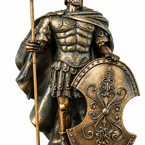 Statua del Guerriero Spartano Greco