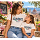 T-Shirt Ricamata Firenze per Donne