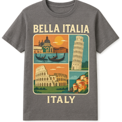 Maglietta Souvenir Bella Italia