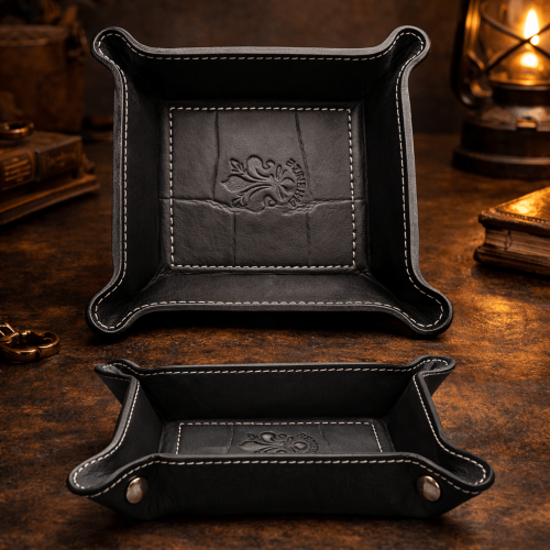 Firenze Signature Leather Tray