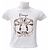 T-shirt Firenze con Illustrazione di Gatto in Stile Da Vinci