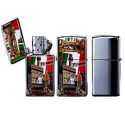 Accendino in Metallo Firenze Cityscape