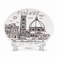 Piatto Decorativo Firenze Duomo Cattedrale di Firenze Souvenir Italia
