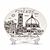 Piatto Decorativo Firenze Duomo Cattedrale di Firenze Souvenir Italia