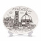 Piatto Decorativo Firenze Duomo Cattedrale di Firenze Souvenir Italia