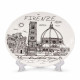 Piatto Decorativo Firenze Duomo Cattedrale di Firenze Souvenir Italia
