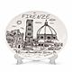 Piatto Decorativo Firenze Duomo Cattedrale di Firenze Souvenir Italia