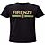 T-Shirt Firenze Elegante Design a Strisce Nere
