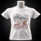 T-Shirt Bicicletta Firenze Floreale
