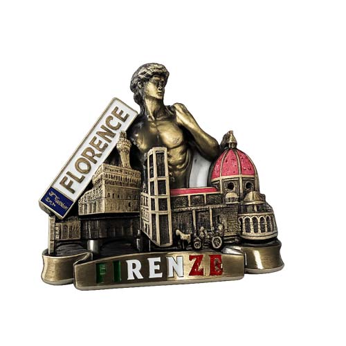 Magnete da Frigo con Landmark di Firenze