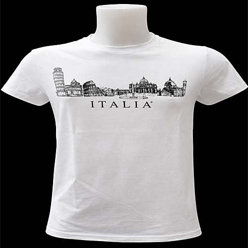T-shirt Grafica Italia Ispirata a Firenze