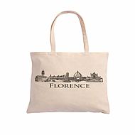 Borsa a Spalla Canvas di Firenze, Italia – Souvenir di Viaggio