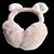 Cuffie Scaldacollo Fluffy Pink Bear per l'Inverno