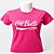 T-shirt Grafica Fashion Ciao Bella Firenze Rosa Fluo