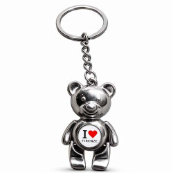 I Love Firenze Teddy Bear Keychain Florence Souvenir
