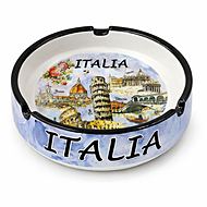 Posacenere in Ceramica Italia - Souvenir di Monumenti Italiani