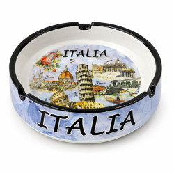 Posacenere in Ceramica Italia - Souvenir di Monumenti Italiani