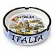 Posacenere in Ceramica Italia - Souvenir di Monumenti Italiani