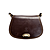 Borsa in pelle con fibbia antica