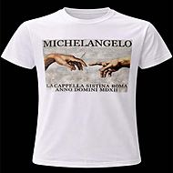 Tshirt d'Arte Creazione di Michelangelo