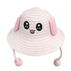 Cappello da sole rosa per bambini