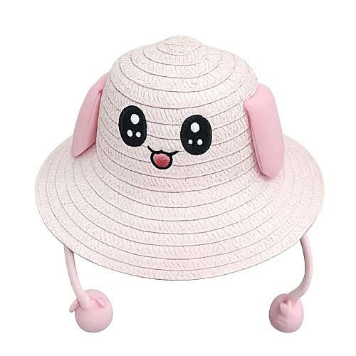 Cappello da sole rosa per bambini
