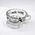 Tazza in Vetro Trasparente Heritage di Praga Design Vintage con Monumenti