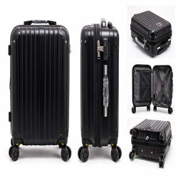 Valigia da Viaggio Durable Premium in ABS Nero
