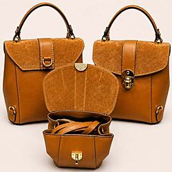 Borsa a Mano Premium Marrone