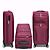 Valigia Spinner Premium Maroon per Viaggi
