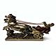 Scultura del Carro del Guerriero Romano | Decorazione Vintage