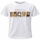 Tee con Stampa Landmark Vintage Toscana Italia
