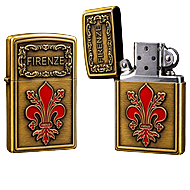Accendino in Ottone Vintage Firenze