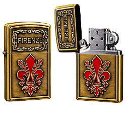 Accendino in Ottone Vintage Firenze