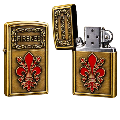 Accendino in Ottone Vintage Firenze