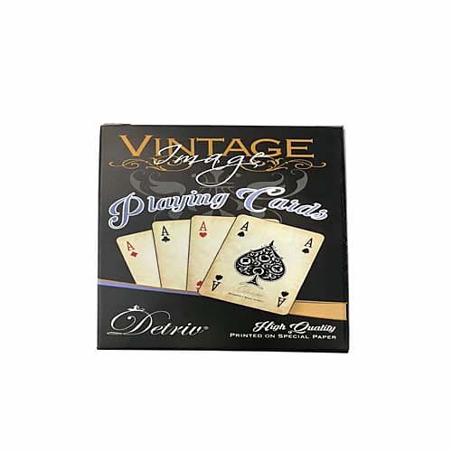 Mazze Di Carte Vintage Giochi Di Poker Premium