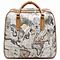 Borsa da Viaggio Retro Mappa del Mondo Vintage