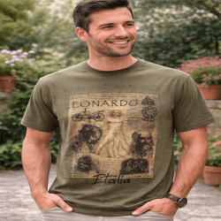 Leonardo da Vinci t-shirt