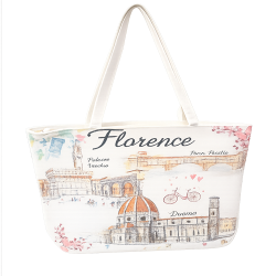 Bag with illustrations of Florence