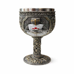 Crusader Knight Chalice Vintage Style Cup