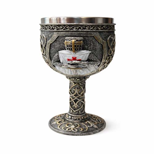 Crusader Knight Chalice Vintage Style Cup