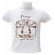 Da Vinci Style Cat Illustration Firenze Tee
